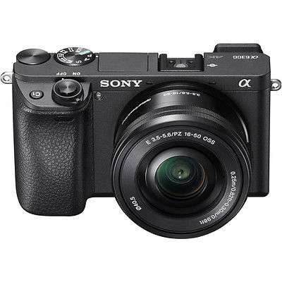 Sony Alpha a6300 Mirrorless Digital Camera w/16-50mm Lens